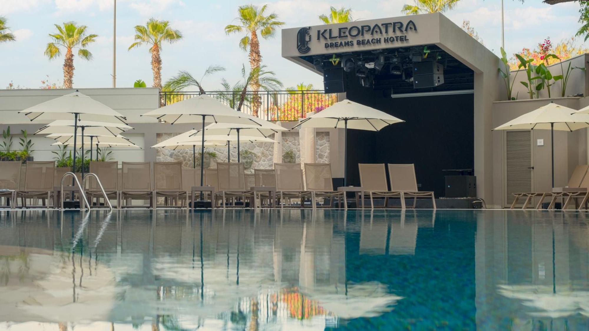 Kleopatra Dreams Beach Hotel อลันยา ภายนอก รูปภาพ