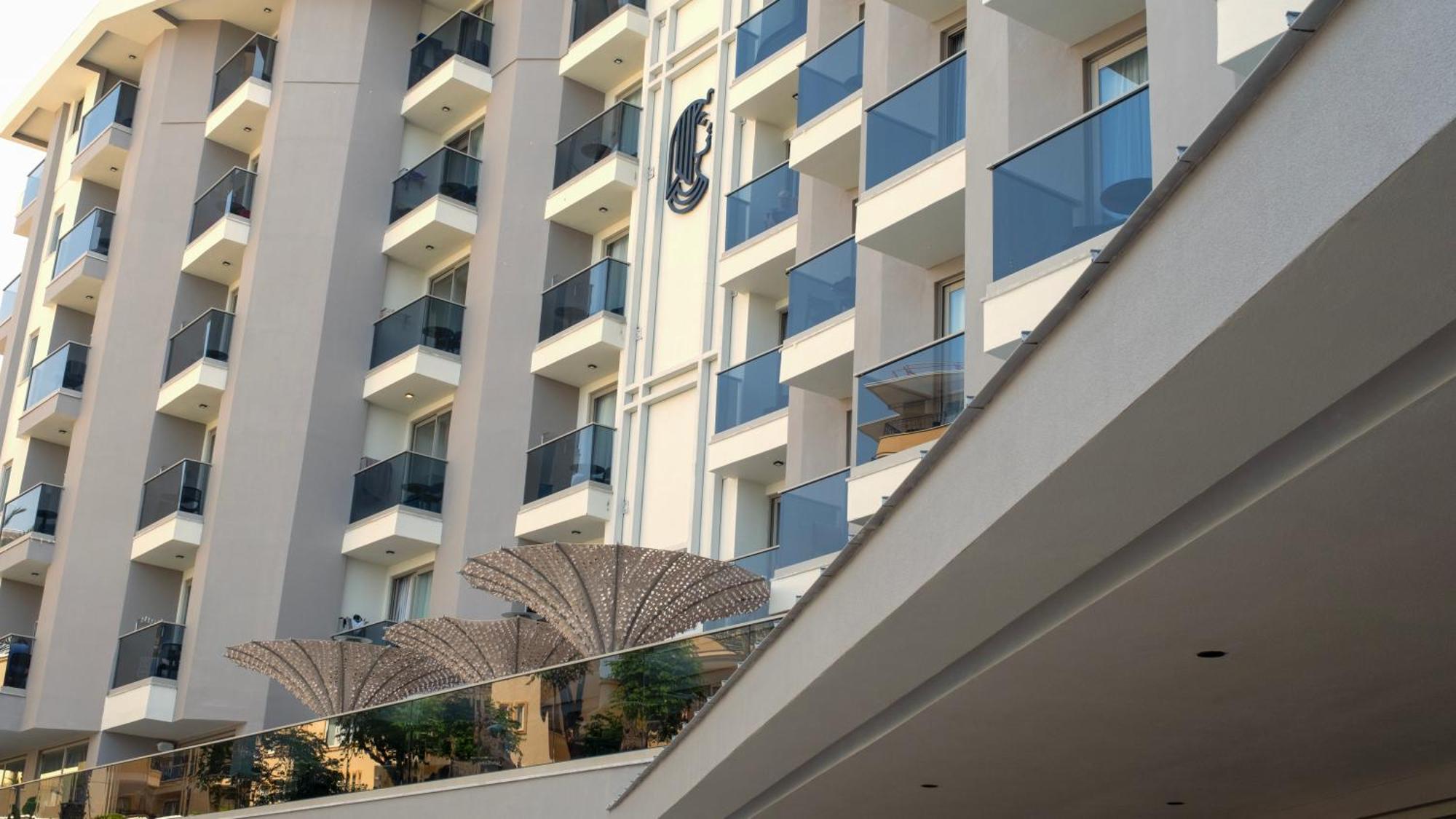 Kleopatra Dreams Beach Hotel อลันยา ภายนอก รูปภาพ