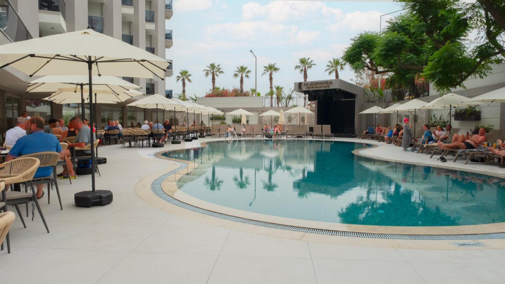 Kleopatra Dreams Beach Hotel อลันยา ภายนอก รูปภาพ
