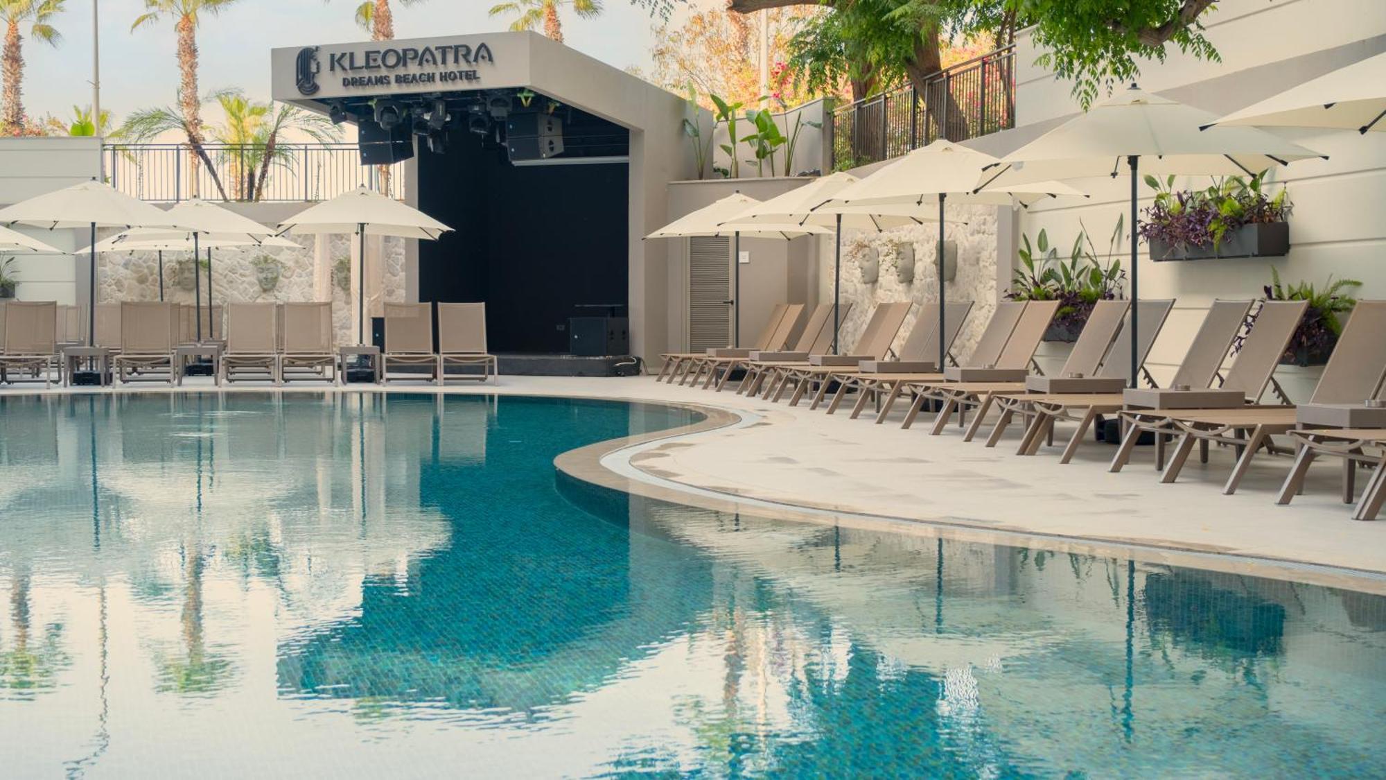 Kleopatra Dreams Beach Hotel อลันยา ภายนอก รูปภาพ